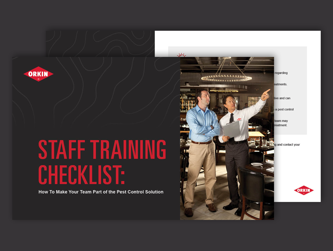 Staff Training Checklist: How to Make Your Team Part of the Pest Control Solution